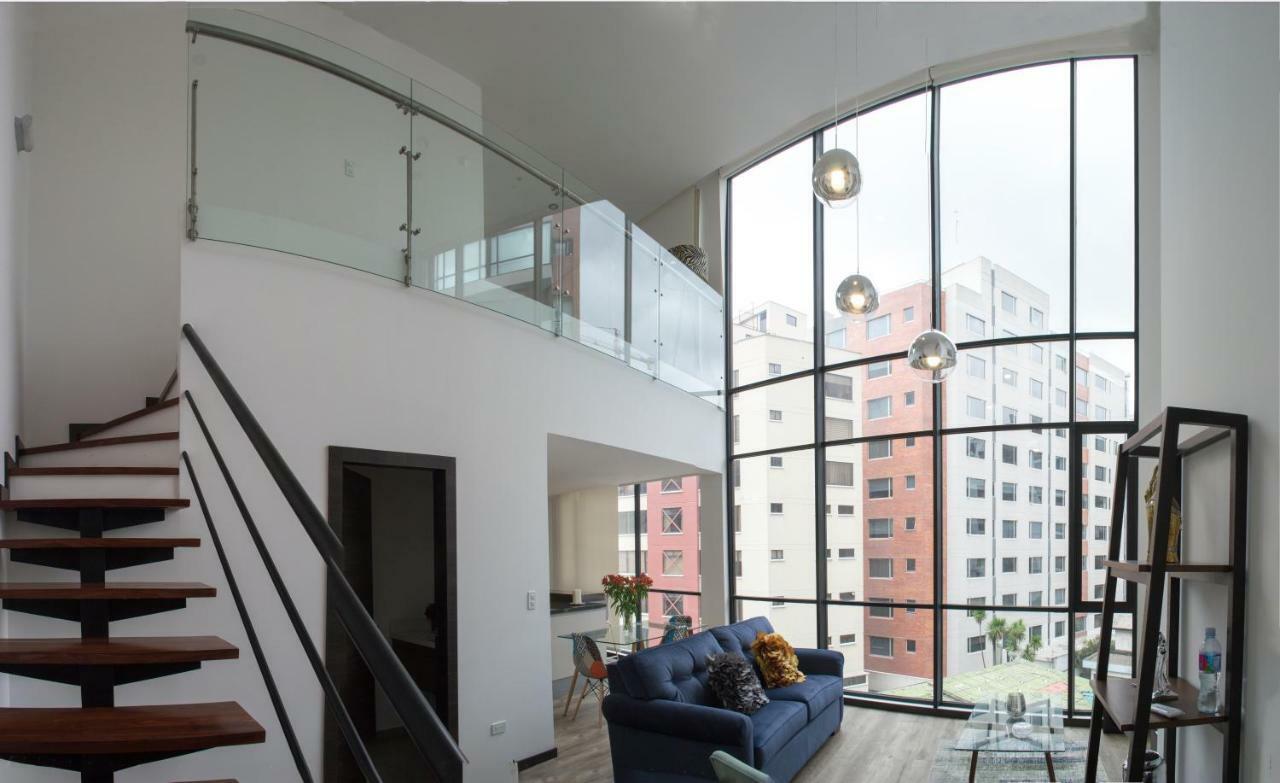 Espectacular Loft Leilighet Quito Eksteriør bilde